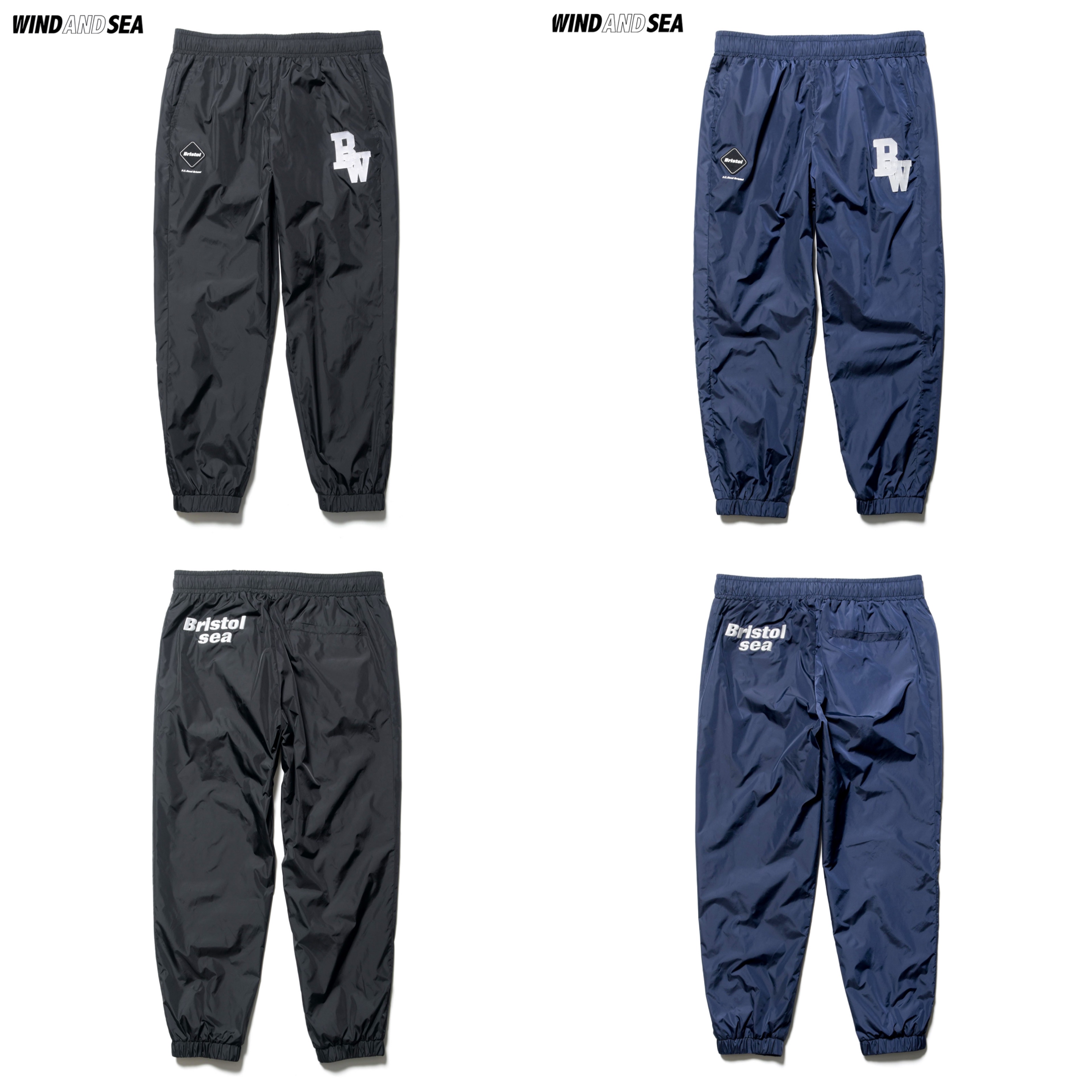 新品タグ付き FCRB × WIND AND SEA NYLON PANTS M-