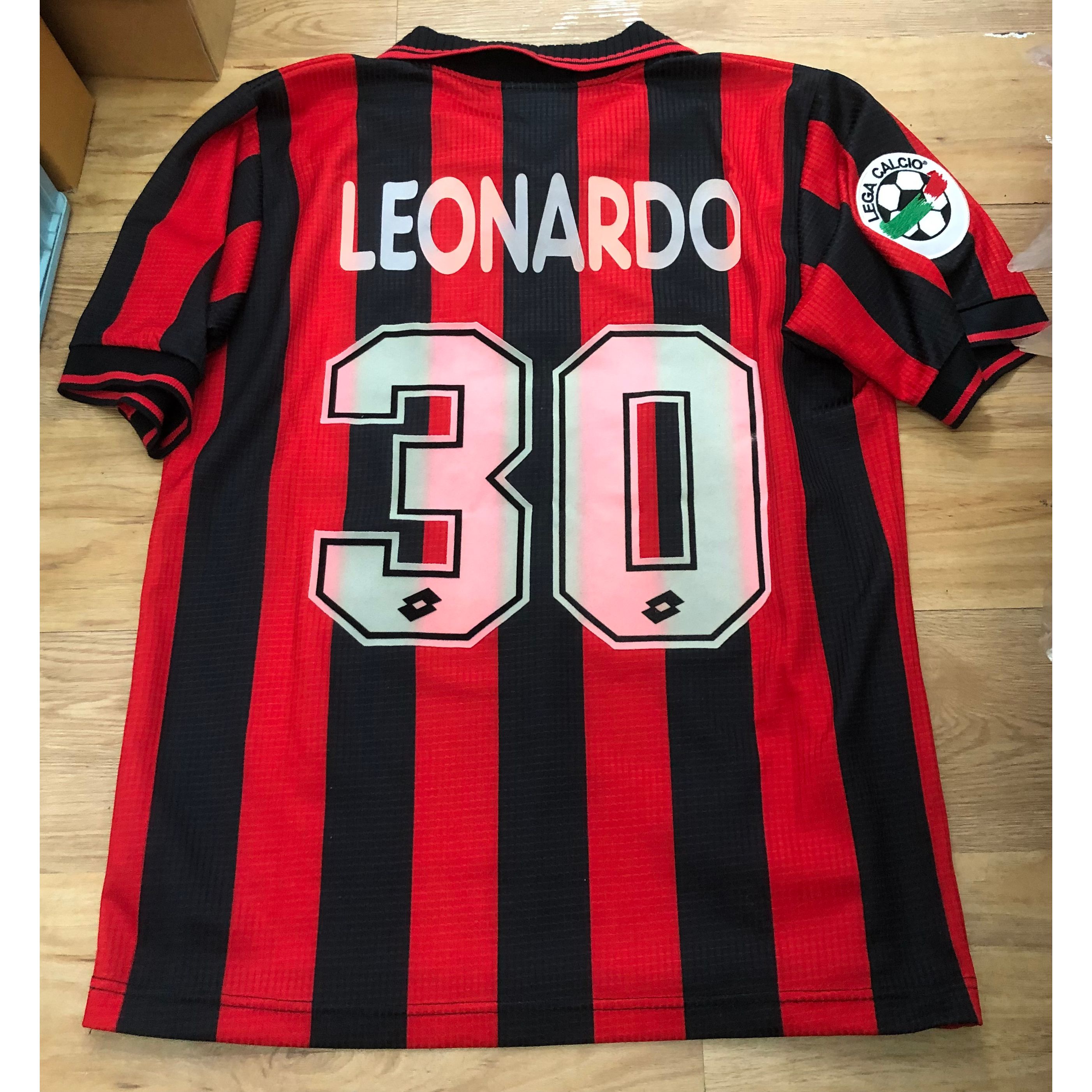AC Milan 97/98 home shirt #30 Leonardo | nakata football shop