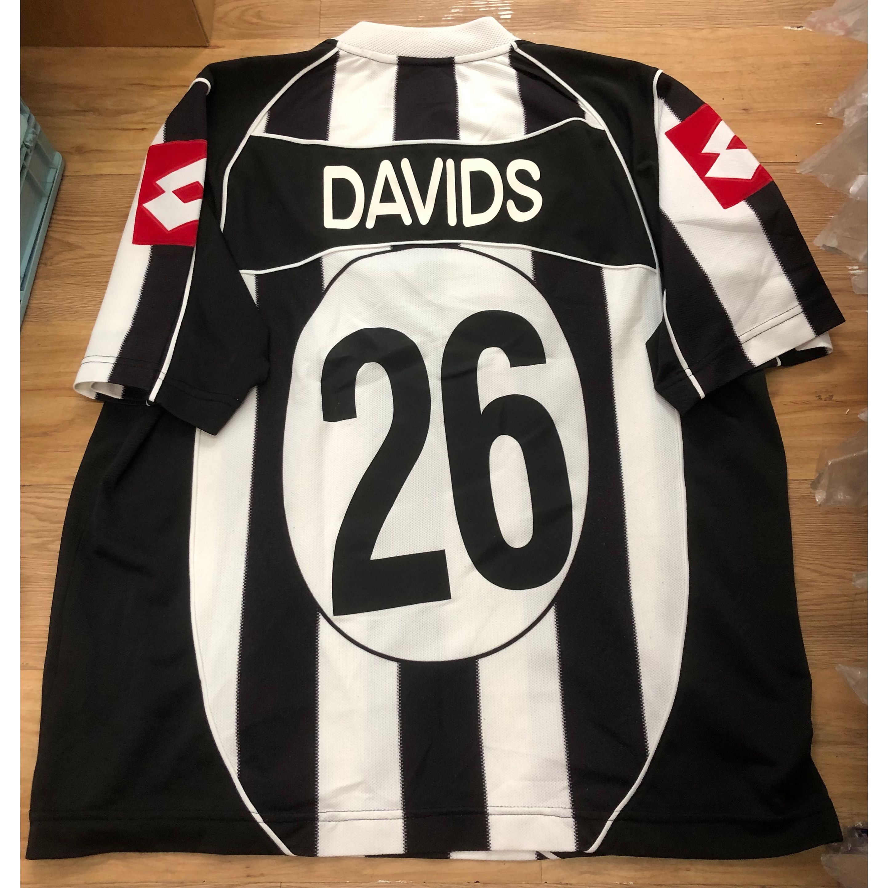 直販最安 JUVENTUS 02/03 home #26 DAVIDS ロット | magicmilemusic.de