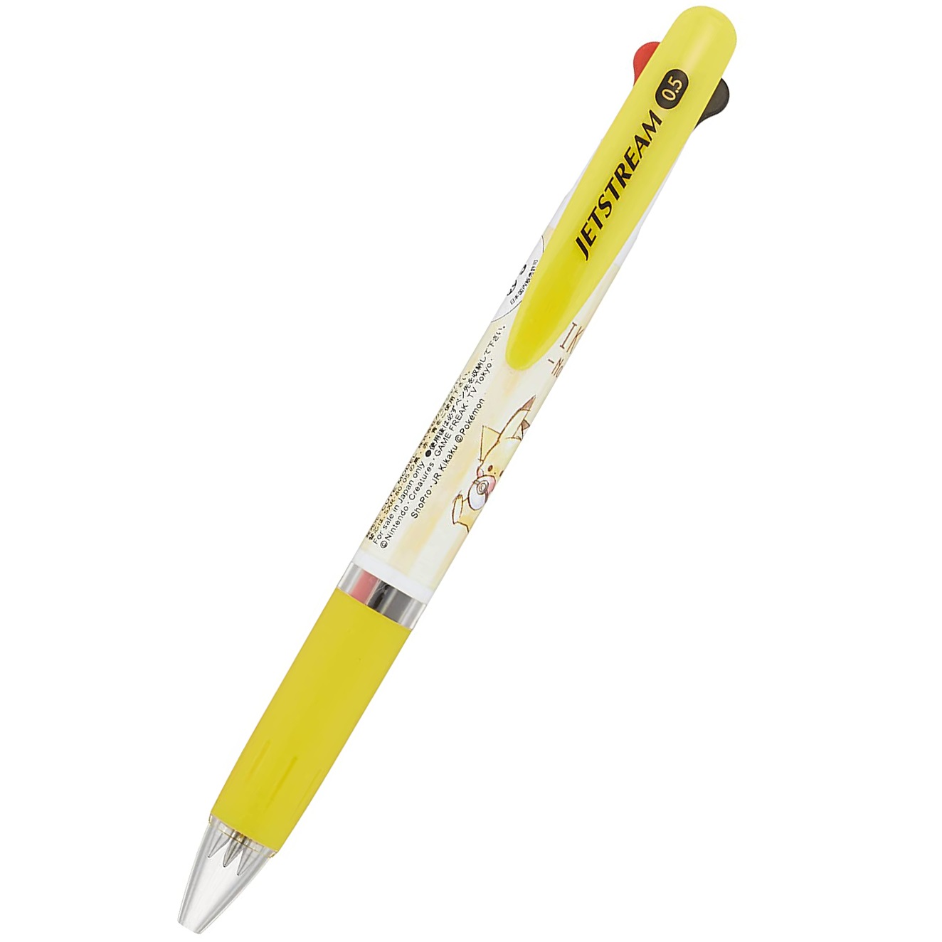 Pikachu 比卡超 Pokemon 日本製 uni 三菱 Jetstream 0.5mm 3色 原子筆 790296