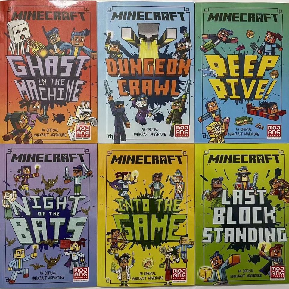 Minecraft-Woodsword-Chronicles-6-books | Little Duck Duck