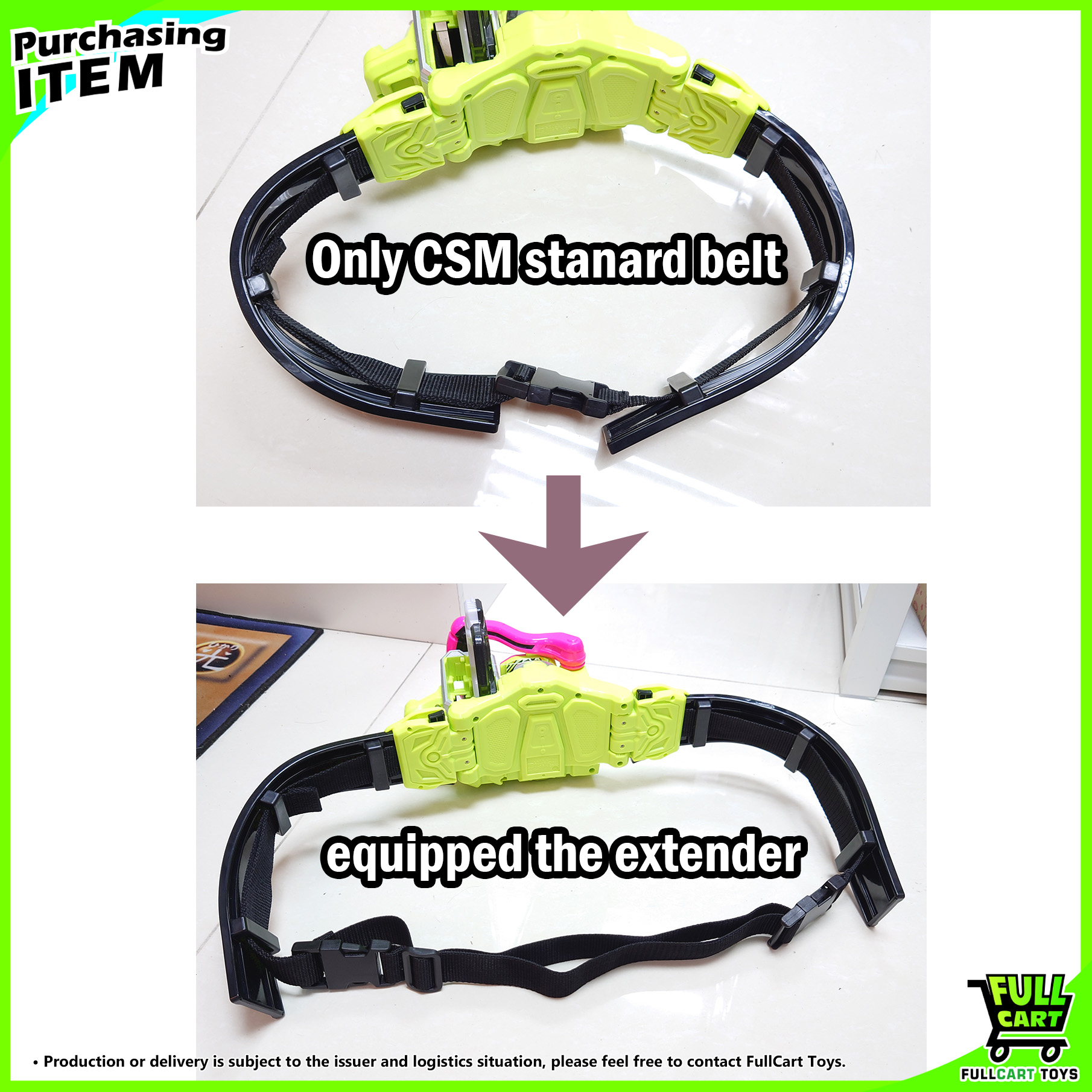 Kamen Rider Belt Extender for CSM Style Belt 