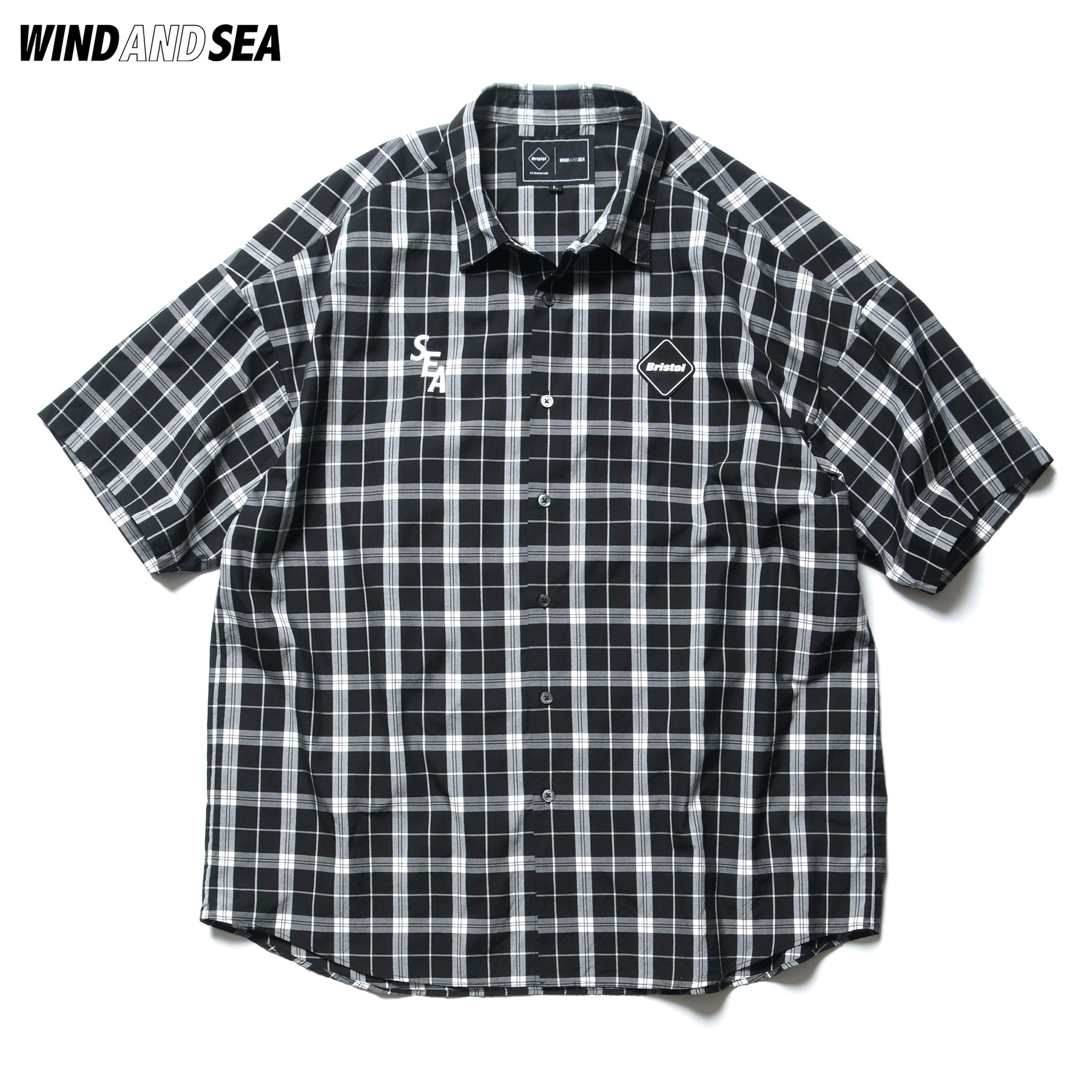 WIND AND SEA BRISTOL SEA S/S BAGGY SHIRT