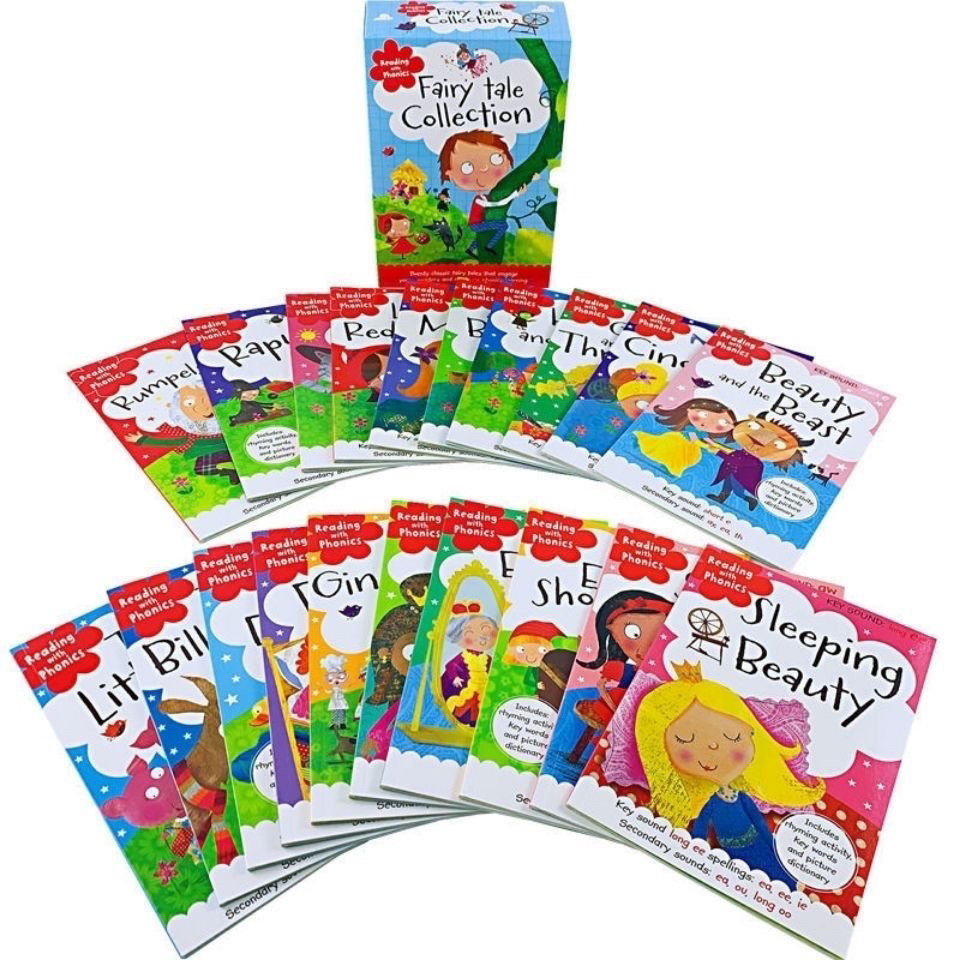 read with phonics / Fairy tale collection 20 books in box set 