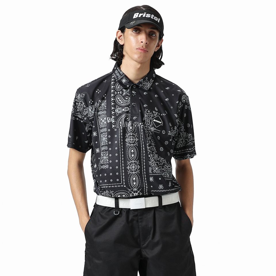 FCRB-X-NEW-ERA-BANDANA-POLO-SHIRT-[FCRB+-+ | TRENDSPOT TOKYO