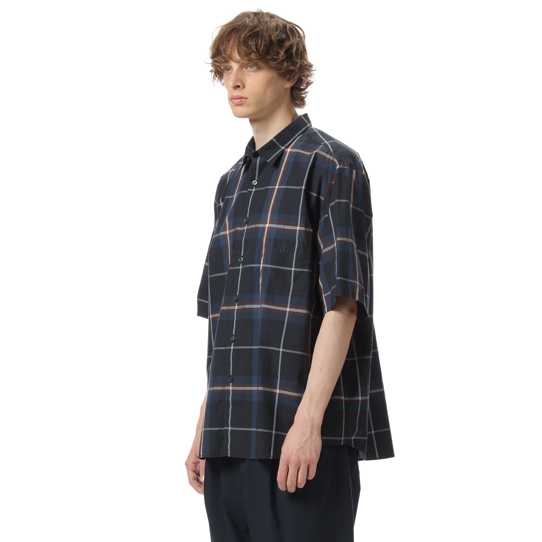 SOPHNET. BAGGY REGULAR COLLAR SHIRT XL-