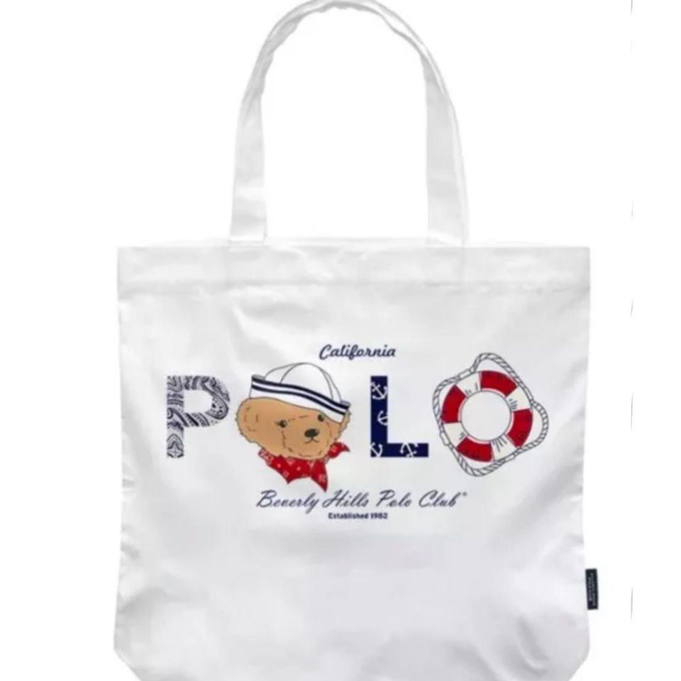 💖泰國直送🇹🇭 Beverly Hills Polo Club 2022 全新Classic Bear Tote Bag 小熊手挽袋