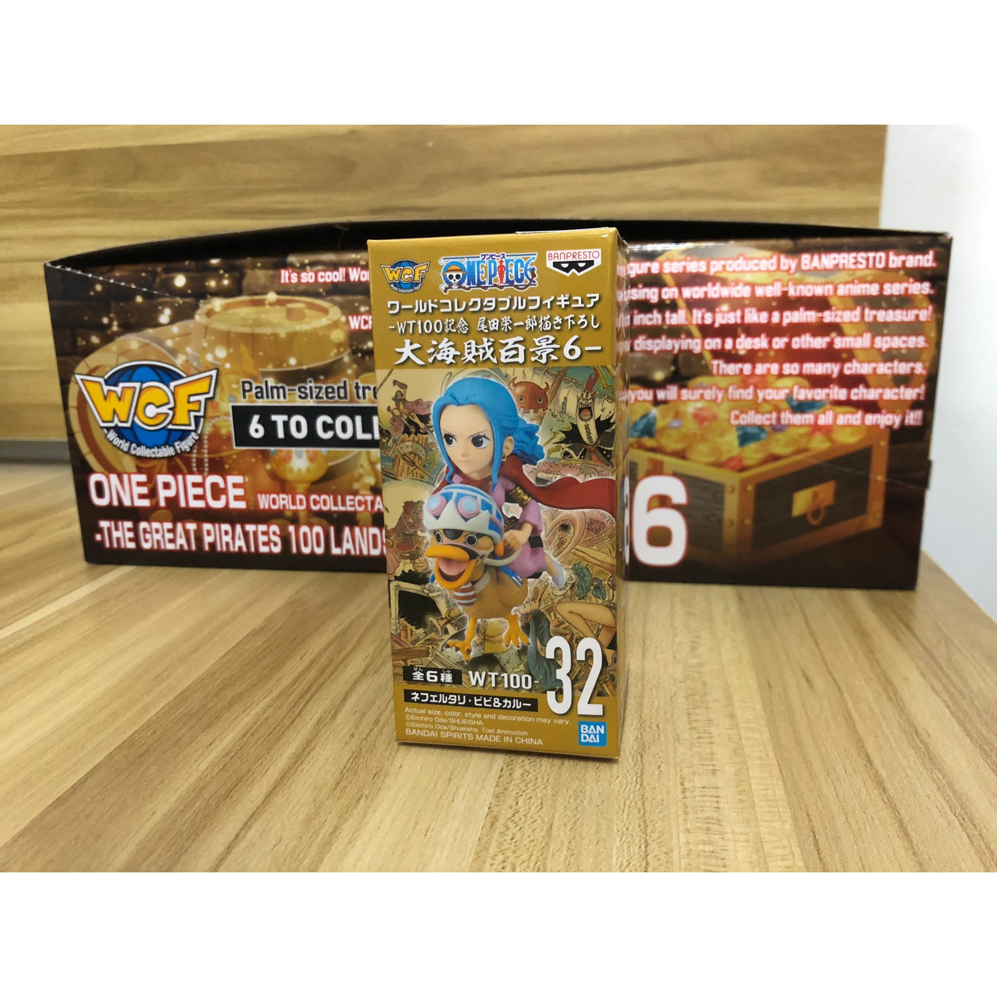 BANDAI [WCF] 海賊王大海賊百景第六彈盒玩單盒一盒12隻每款2隻共
