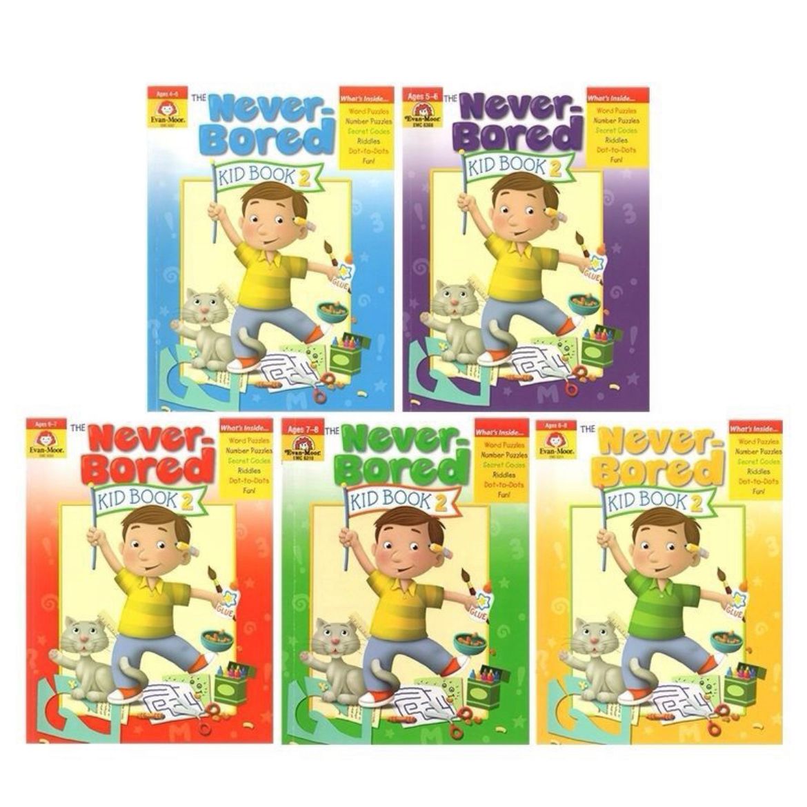 Never-bored kid book