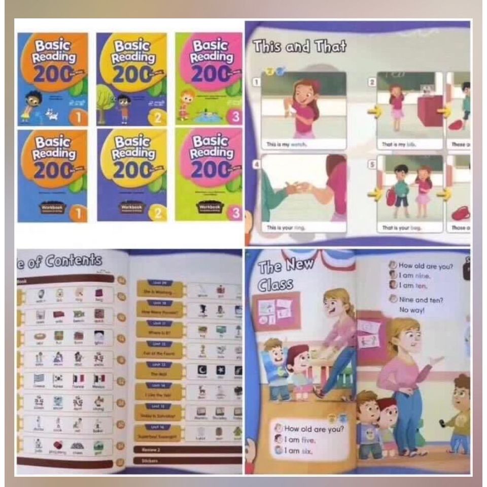 Basic reading 200 (6books)