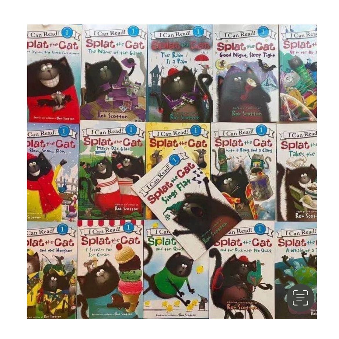 I can read / splat the cat 15 books