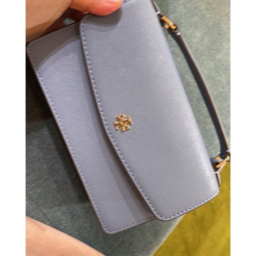 藍色十字紋防花美國??-Tory-Burch-outlet-mini-bag-直| 小凝格