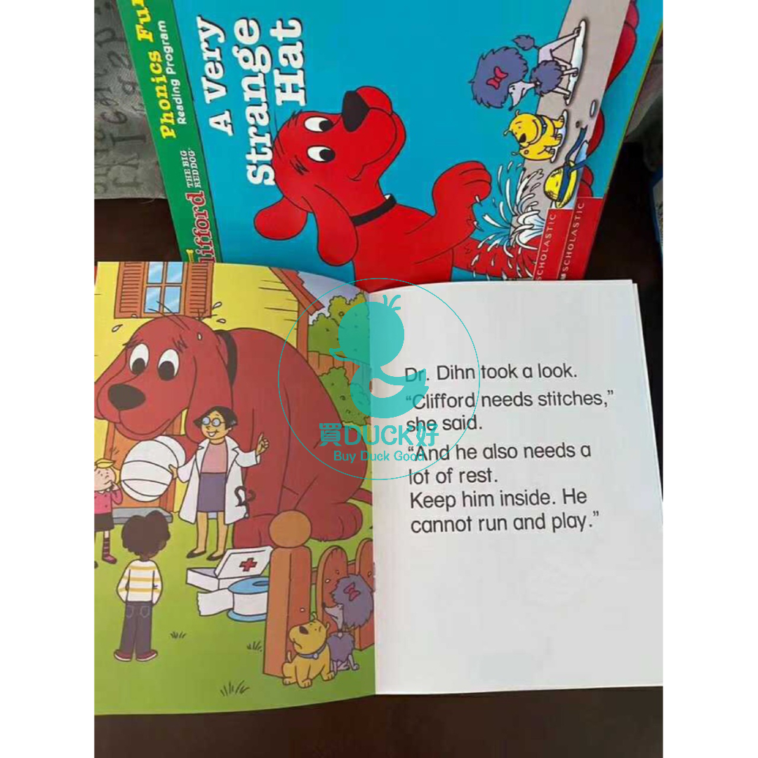 Clifford Phonics Fun Pack 1-6 The Big Red Dog 大紅狗克里弗系列自然 