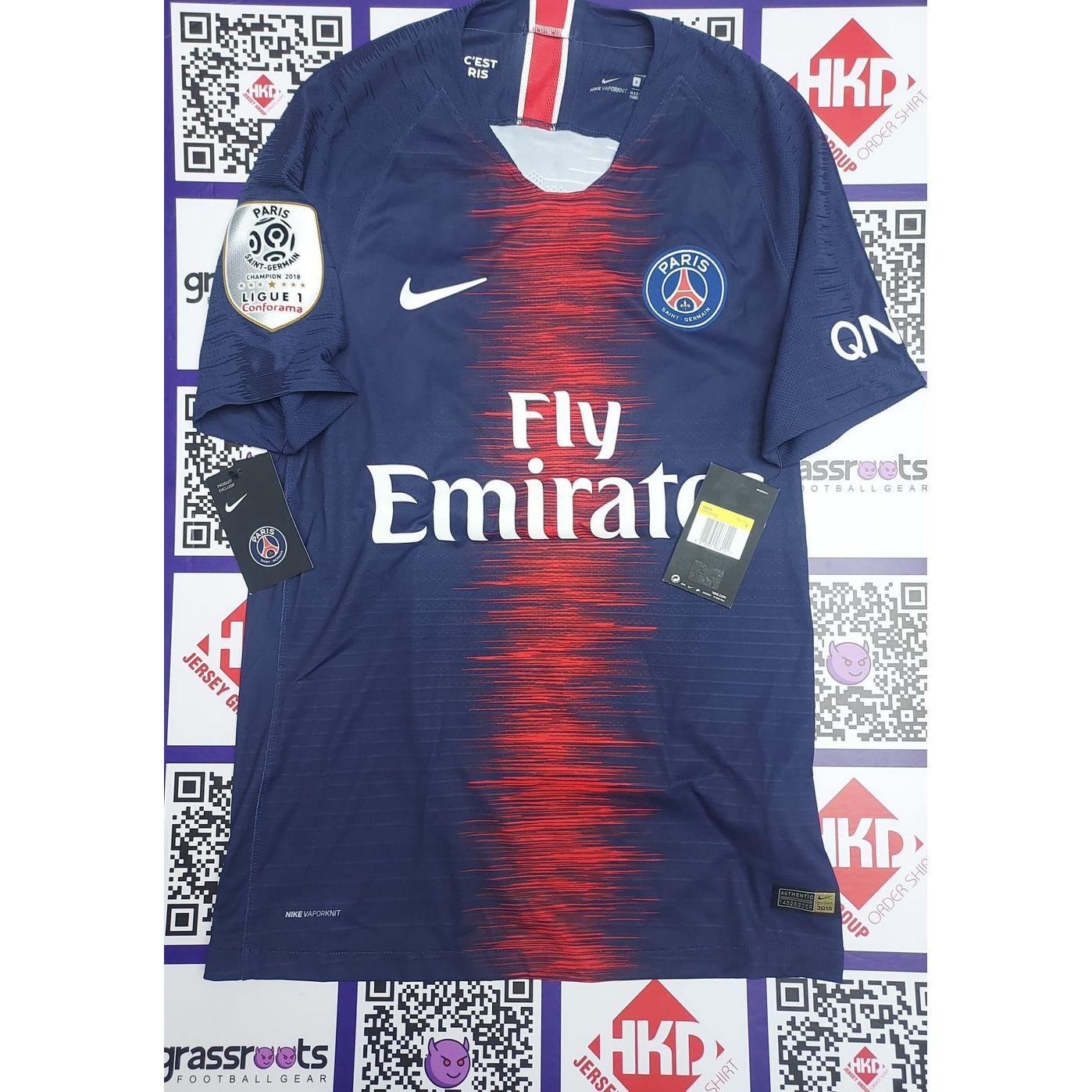 18/19 巴黎聖日門 主 球員版 法甲Fullset 