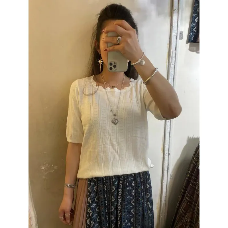 特價💥波浪圍領線仔top【六色入】