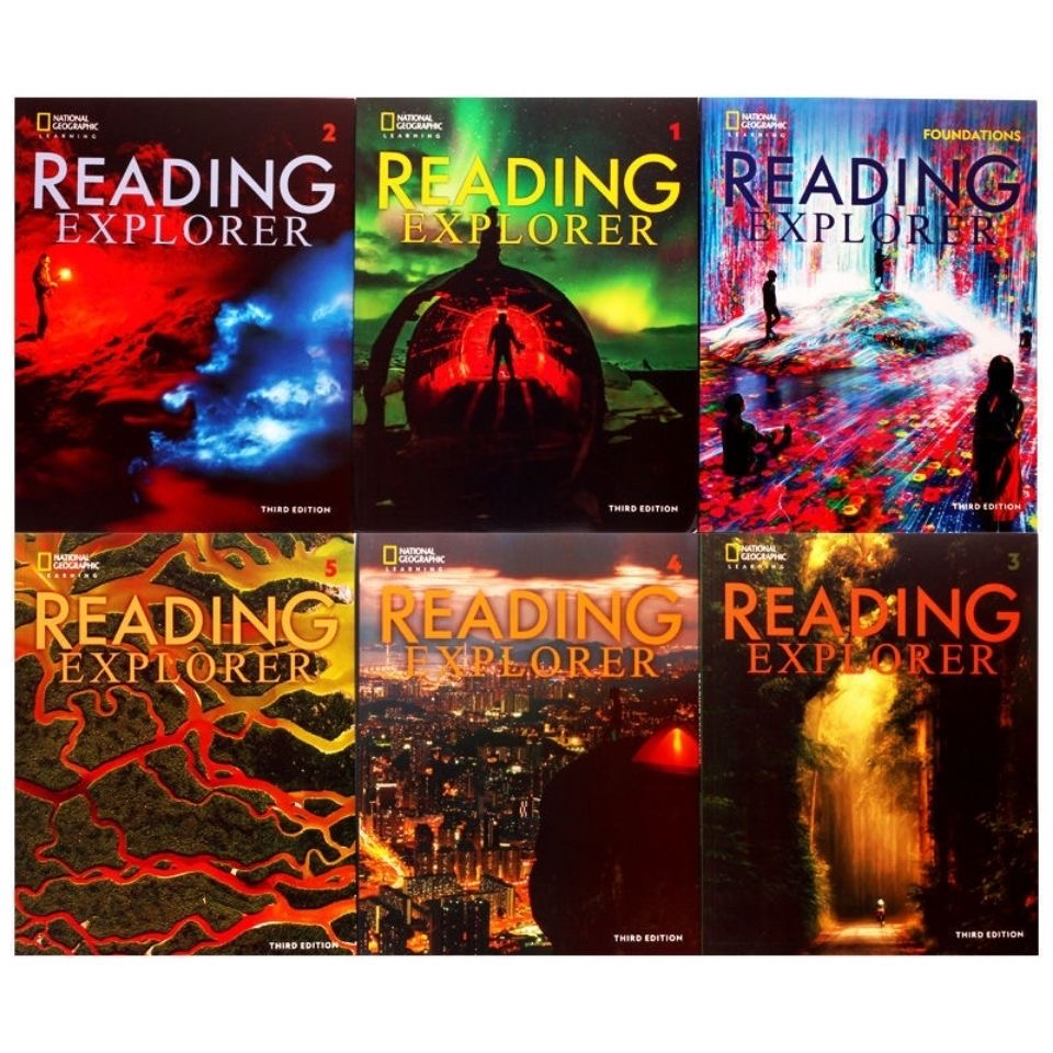 READING EXPLORER 6冊 Reading Explorer 1-6 National Geographic Learning Set of 6 books