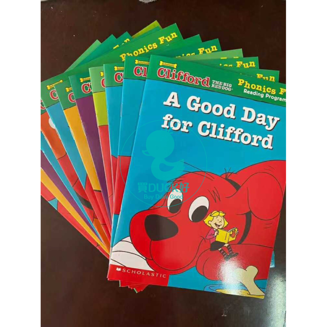 Clifford Phonics Fun Pack 1-6 The Big Red Dog 大紅狗克里弗系列自然 