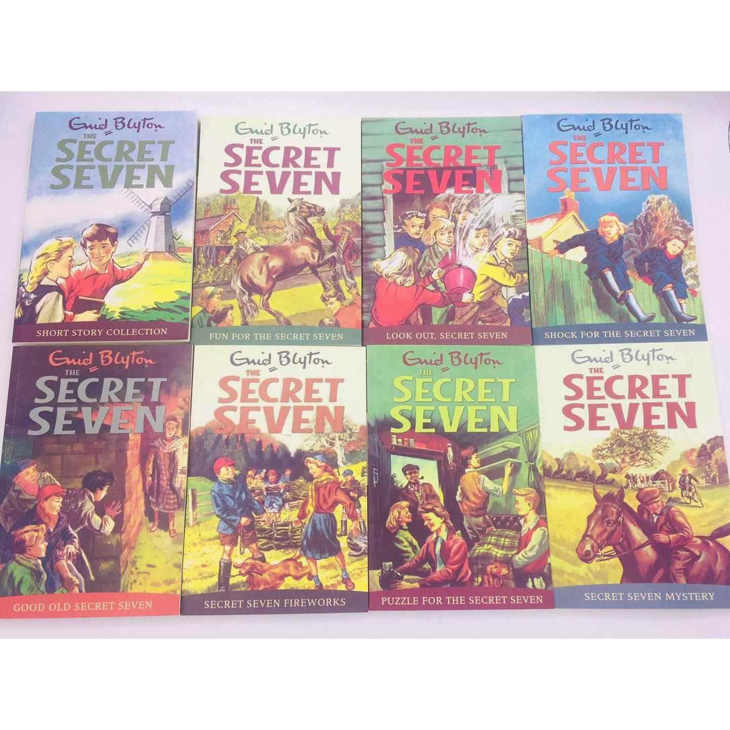 The Secret Seven Collection 16 books 七個小神探16冊B280