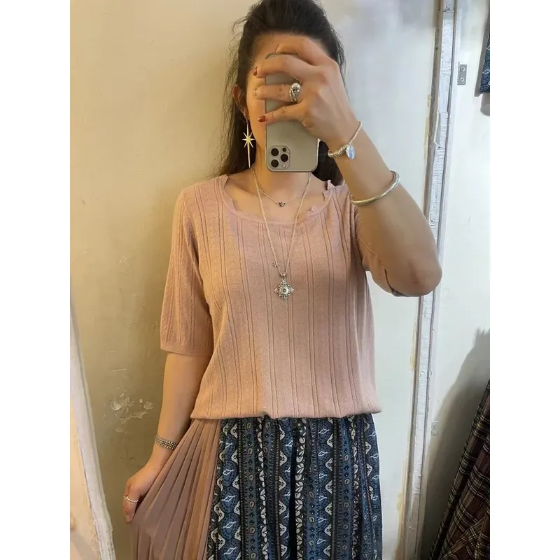 特價💥波浪圍領線仔top【六色入】