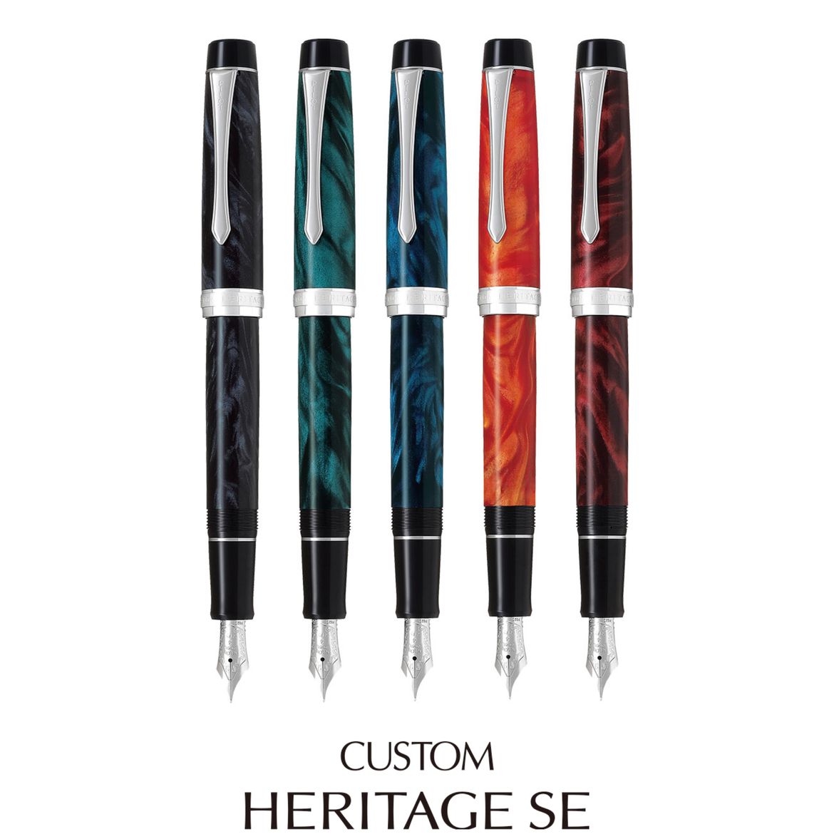 百樂-大理石花紋墨水筆 Pilot Custom Heritage SE Fountain Pen