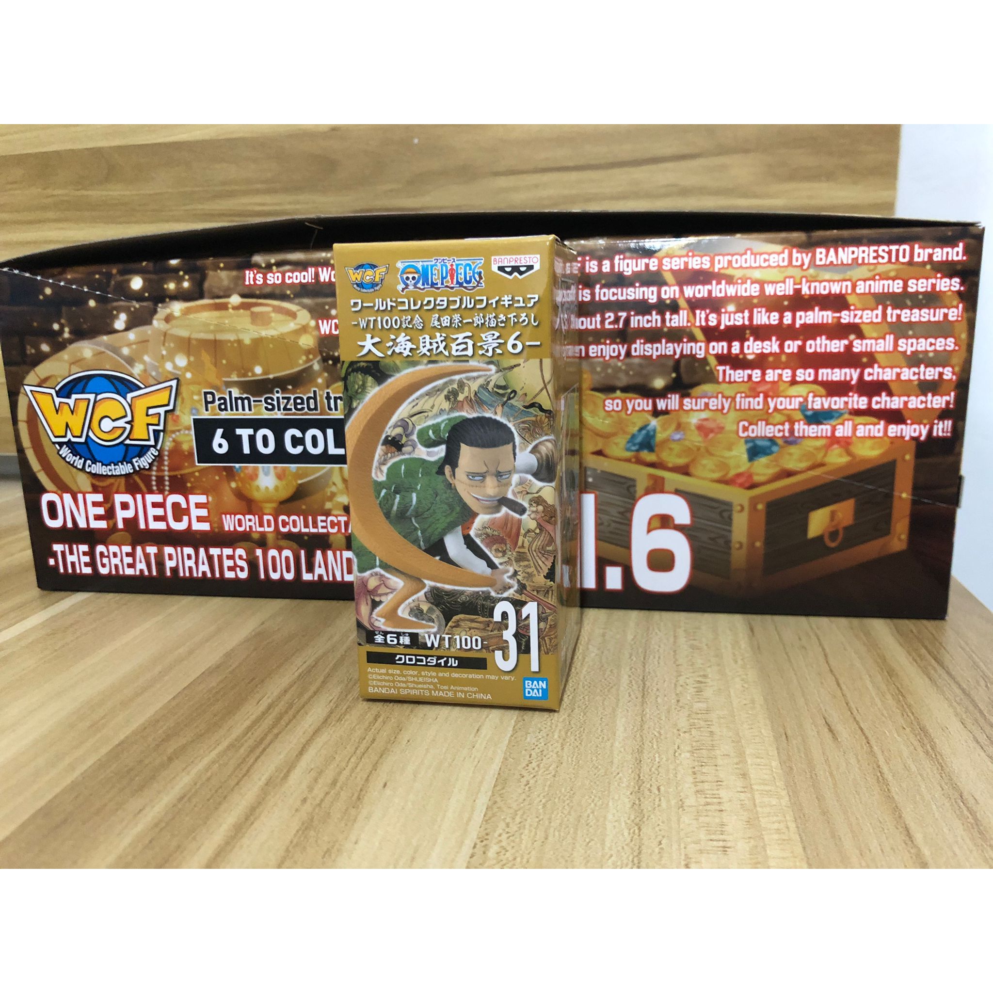 BANDAI [WCF] 海賊王大海賊百景第六彈盒玩單盒一盒12隻每款2隻共