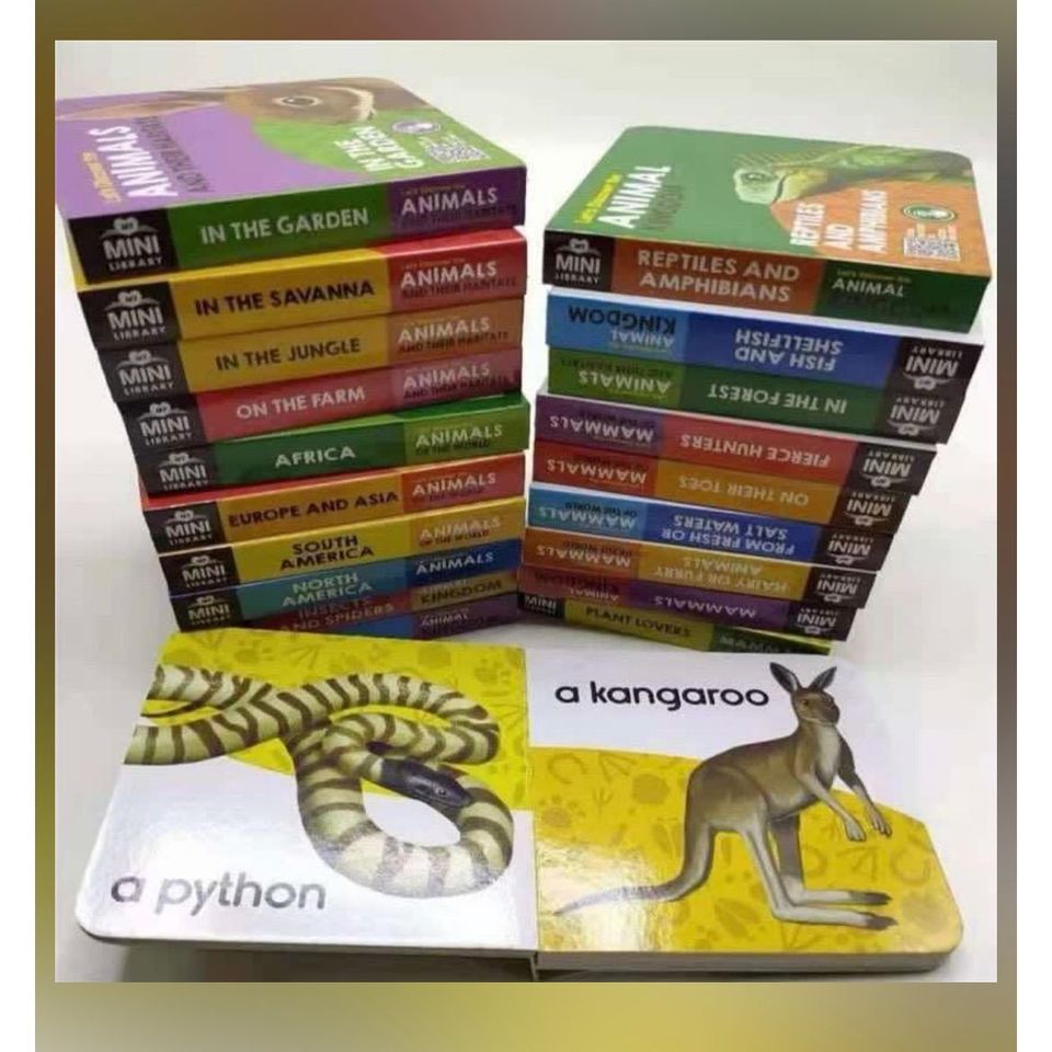 My-big-mini-animal-library-手掌書| Little Duck Duck