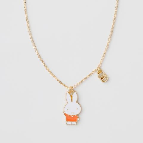 miffy 合金頸鍊 橙裙 SM-MF47230