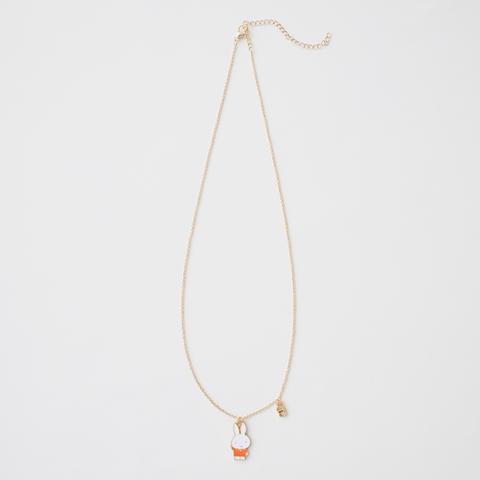 miffy 合金頸鍊 橙裙 SM-MF47230
