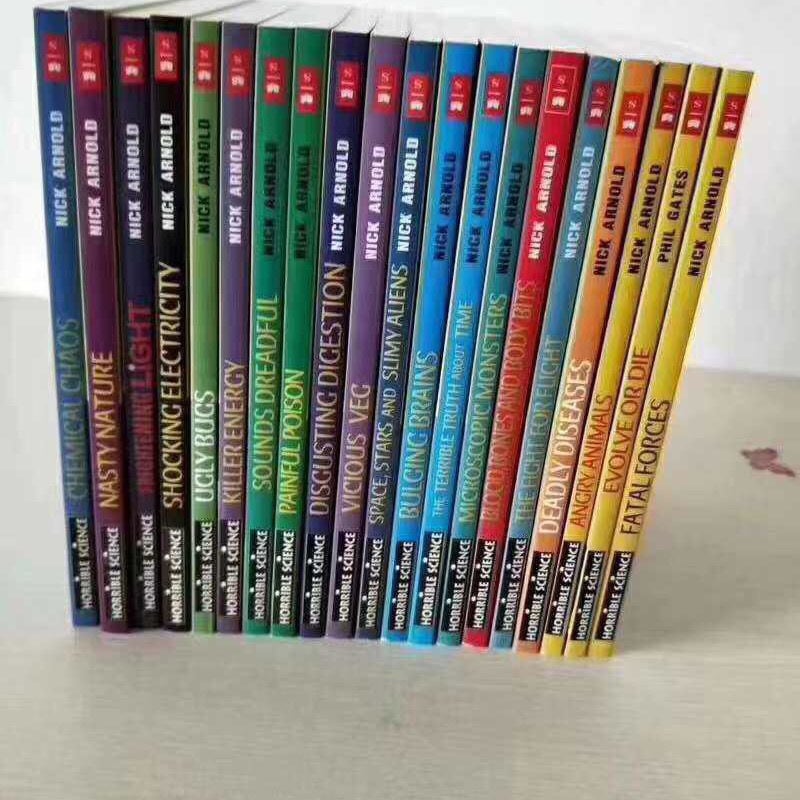 【洋書】Horrible Scienceシリーズ 20冊セット Horrible Science Bulging Box 20 Book Collection - YouTube