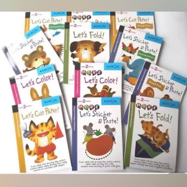 Kumon workbook 12 books | Little Duck Duck