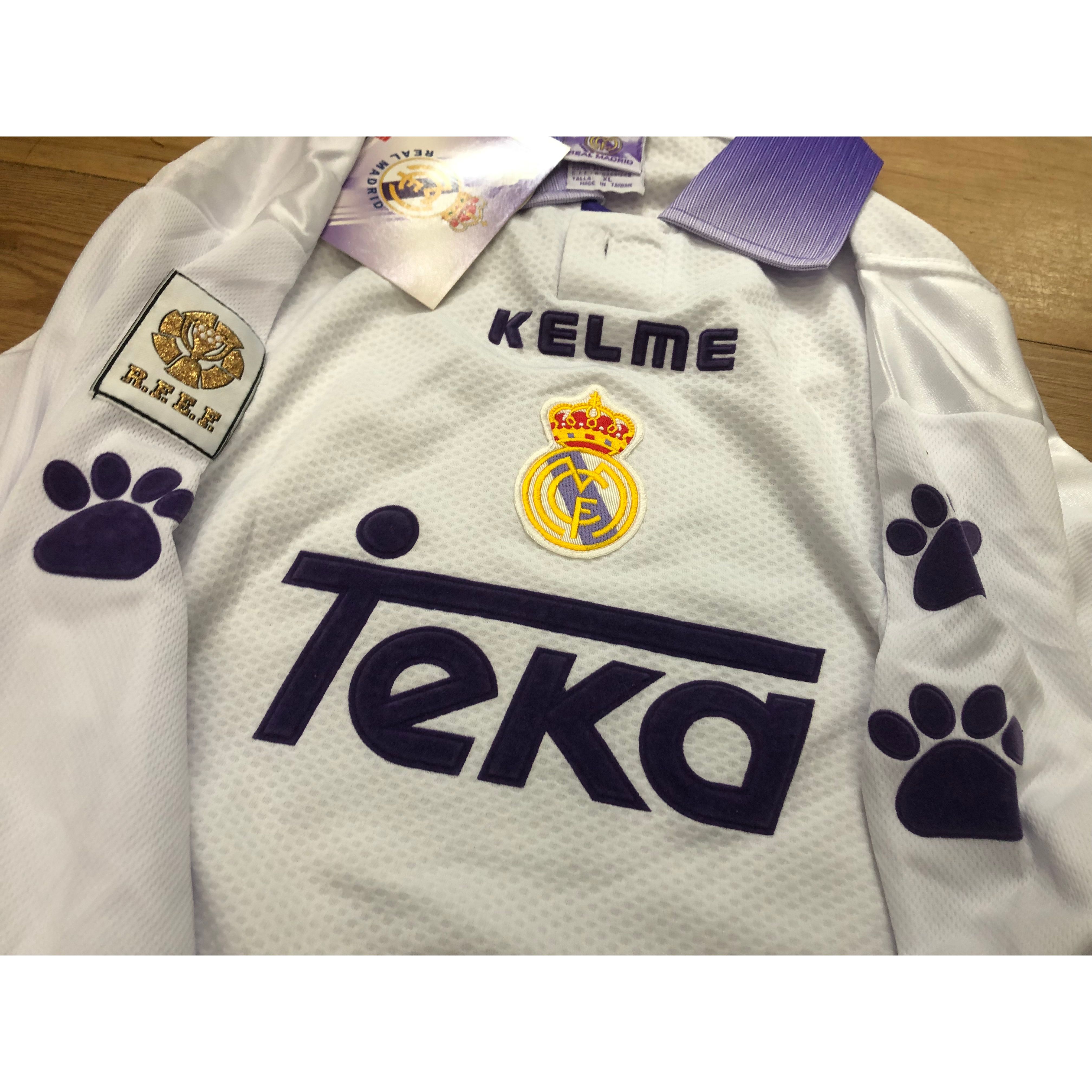 Real madrid 97/98 home L/S shirt (bnwt)