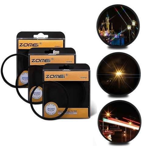 Zomei 37-82mm SRB Ultra Slim +4 、+6、+8 Points Star Filter Set (星光濾鏡套裝)