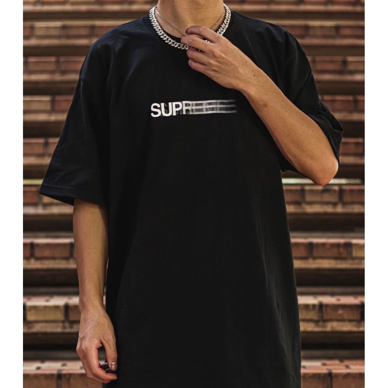 100%完全本物Supreme Motion Logo Tee \