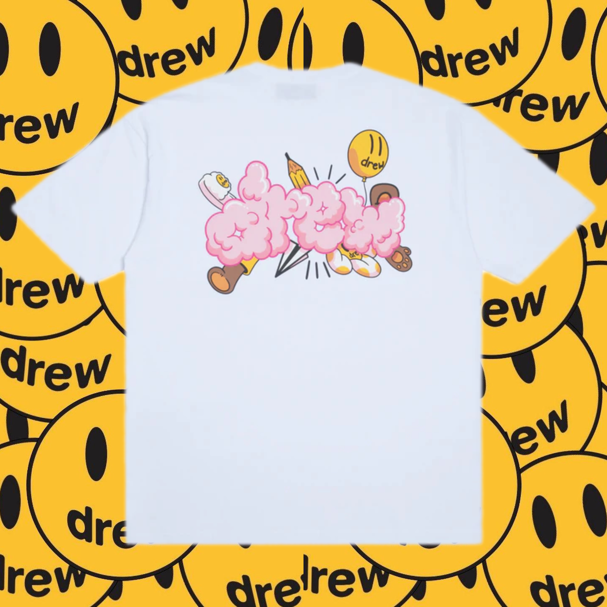 DREW HOUSE DOODLE JOY S/S TEE | HYPETRADE