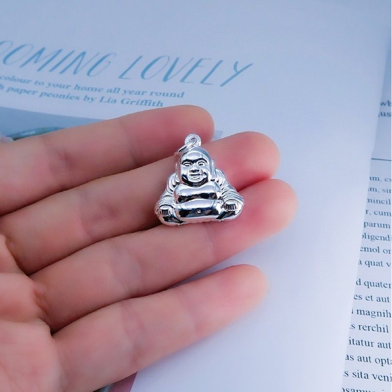 NO.FOE002 990純銀吊咀佛