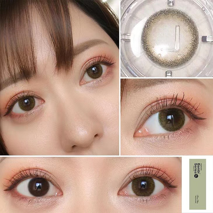 現貨］日本Bambi-Natural-Pure-olive日拋10片| Kristy's Con Shop