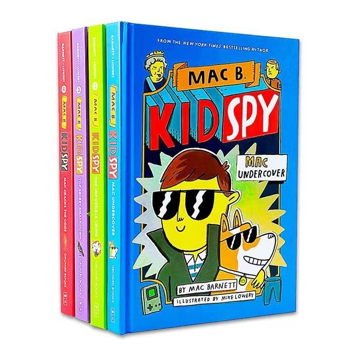 Mac B Kid Spy 4 books