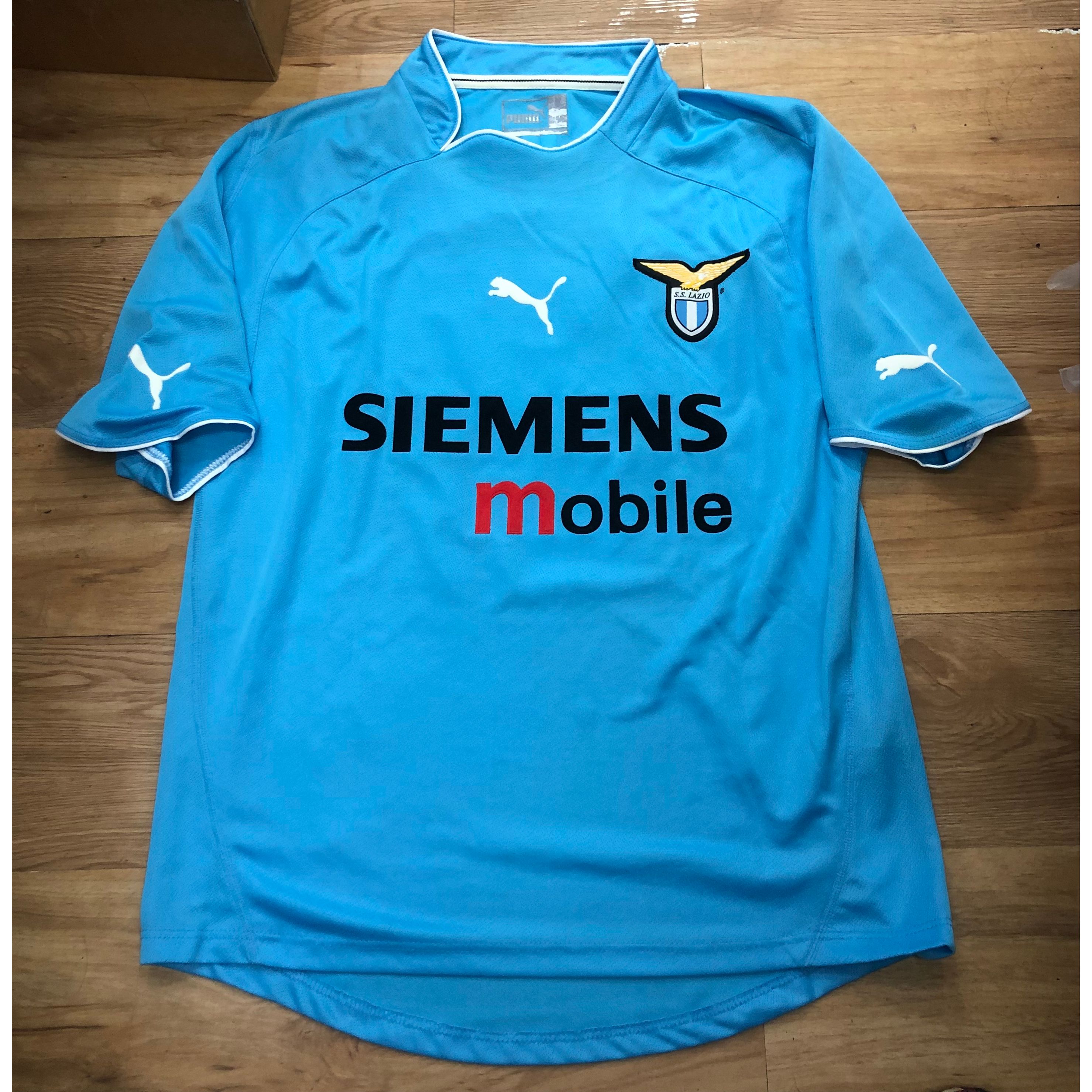 2002-03 Lazio Home Shirt Stam #31 - 7/10 - (M)