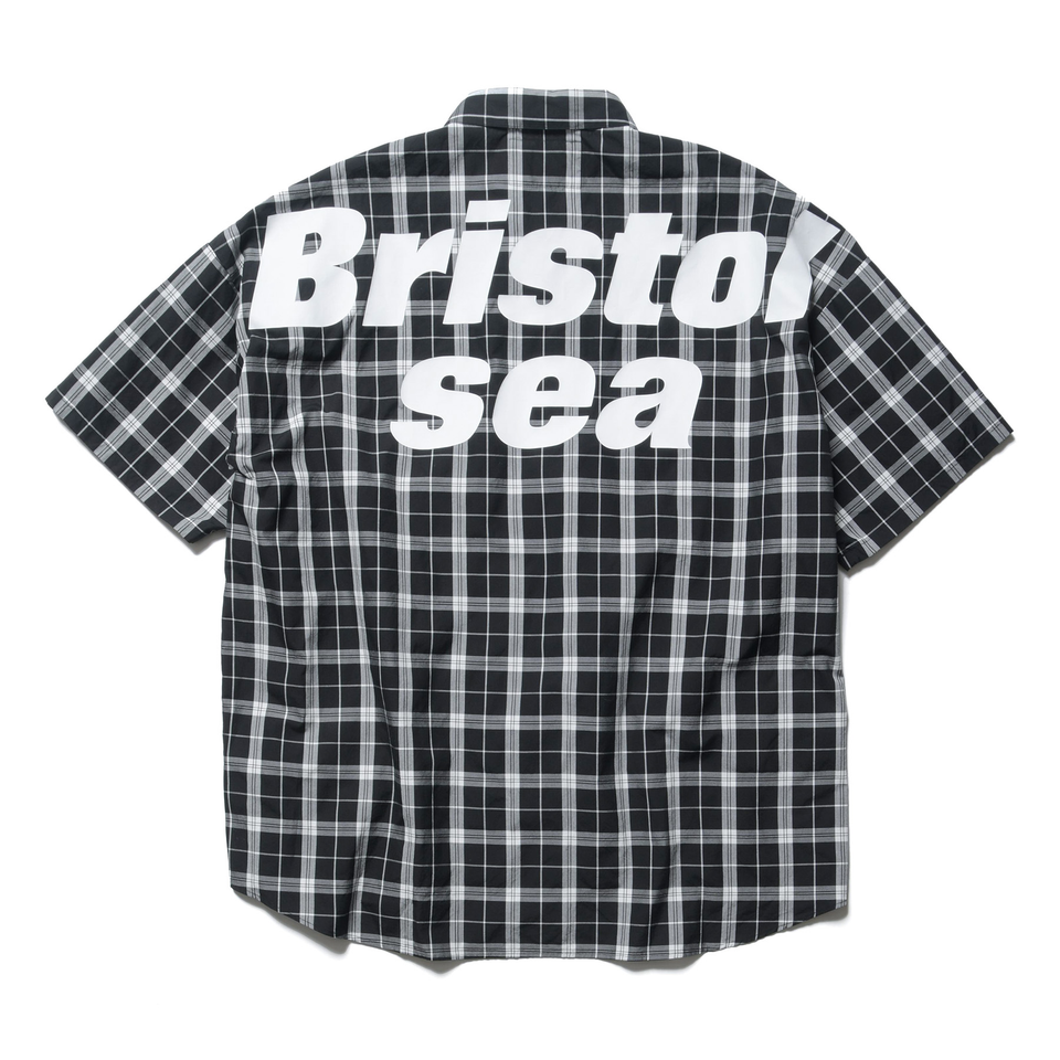 FCRB X WIND AND SEA BRISTOL SEA S/S BAGGY SHIRT / BLACK