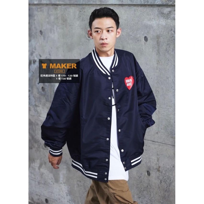 日本直送Human Made Nylon Stadium Jacket | Tmakerstore