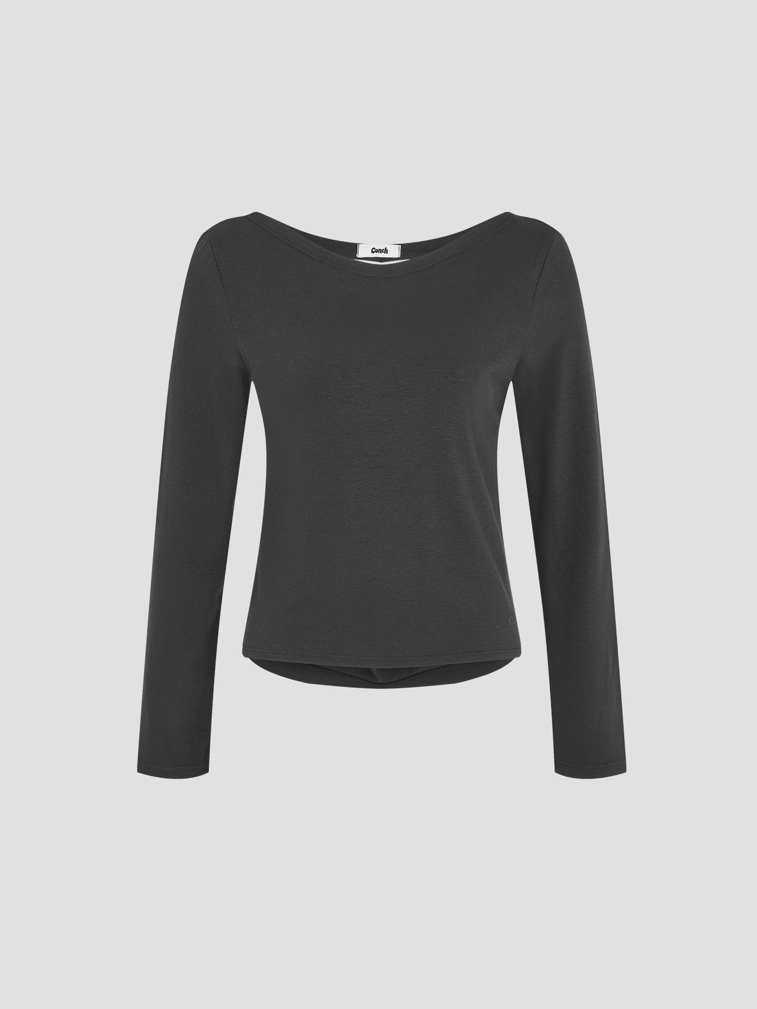 預購_Back Open Long Sleeve T-shirt by Conch
