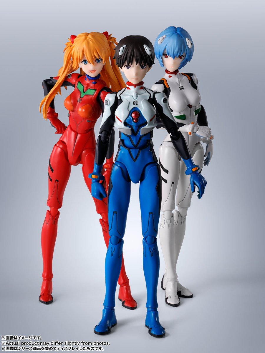 (預訂訂金 $100) (總價 $392) Bandai S.H.Figuarts EVA 新世紀福音戰士 碇真嗣 (行版) SHF Evangelion Shinji