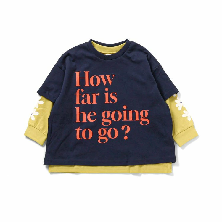 🆕【⭐訂購⭐】 🇯🇵日本直送🌀可疊穿 長袖+短袖T恤 兩件套［6款選］🌀[ELBA-0044][260220]