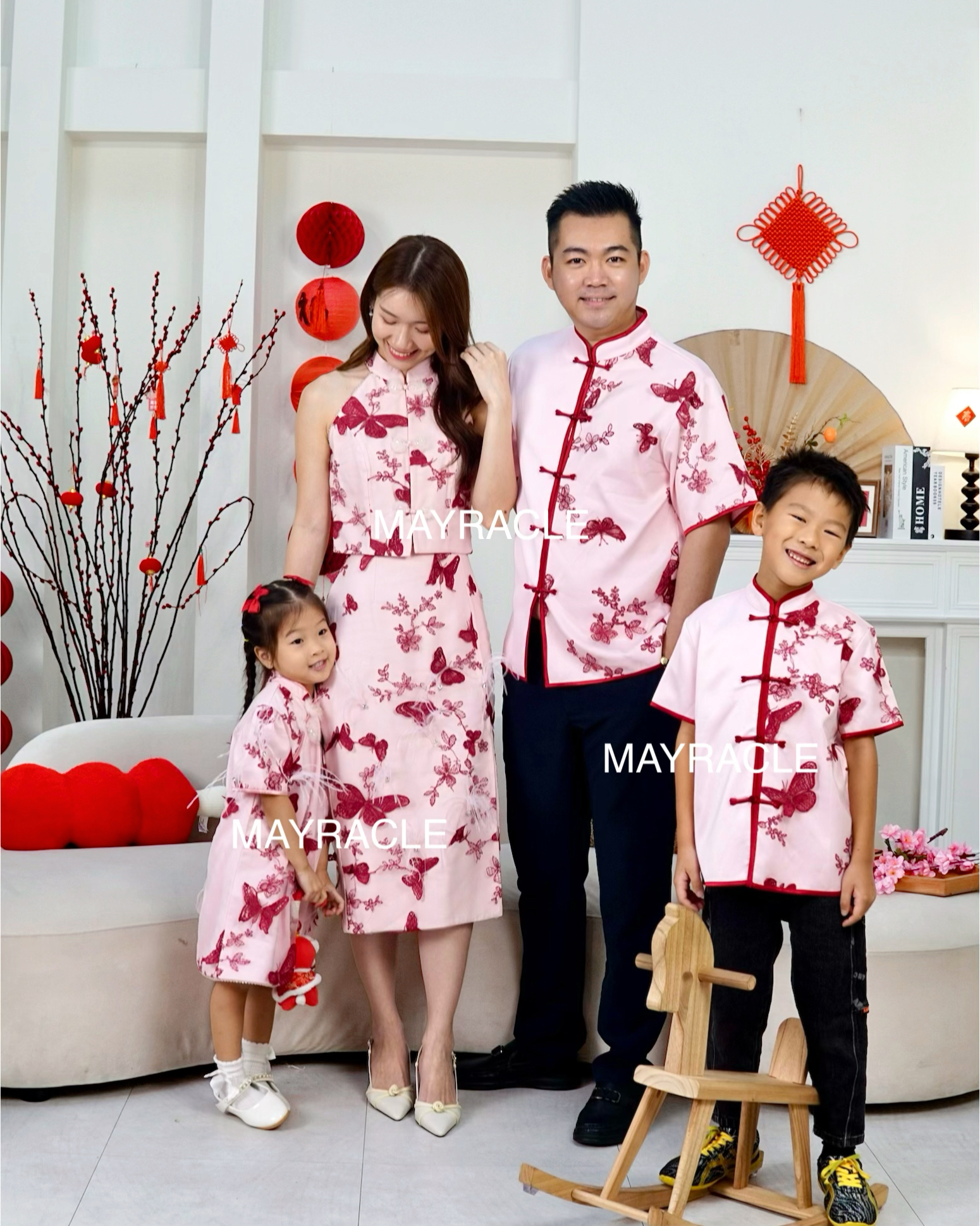 [PRE-ORDER] CNY 2027 Butterfly (蝶) Top + Long Skirt