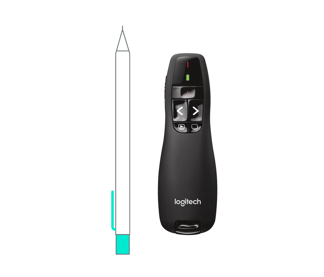Logitech R400 鐳射筆簡報遙控器
