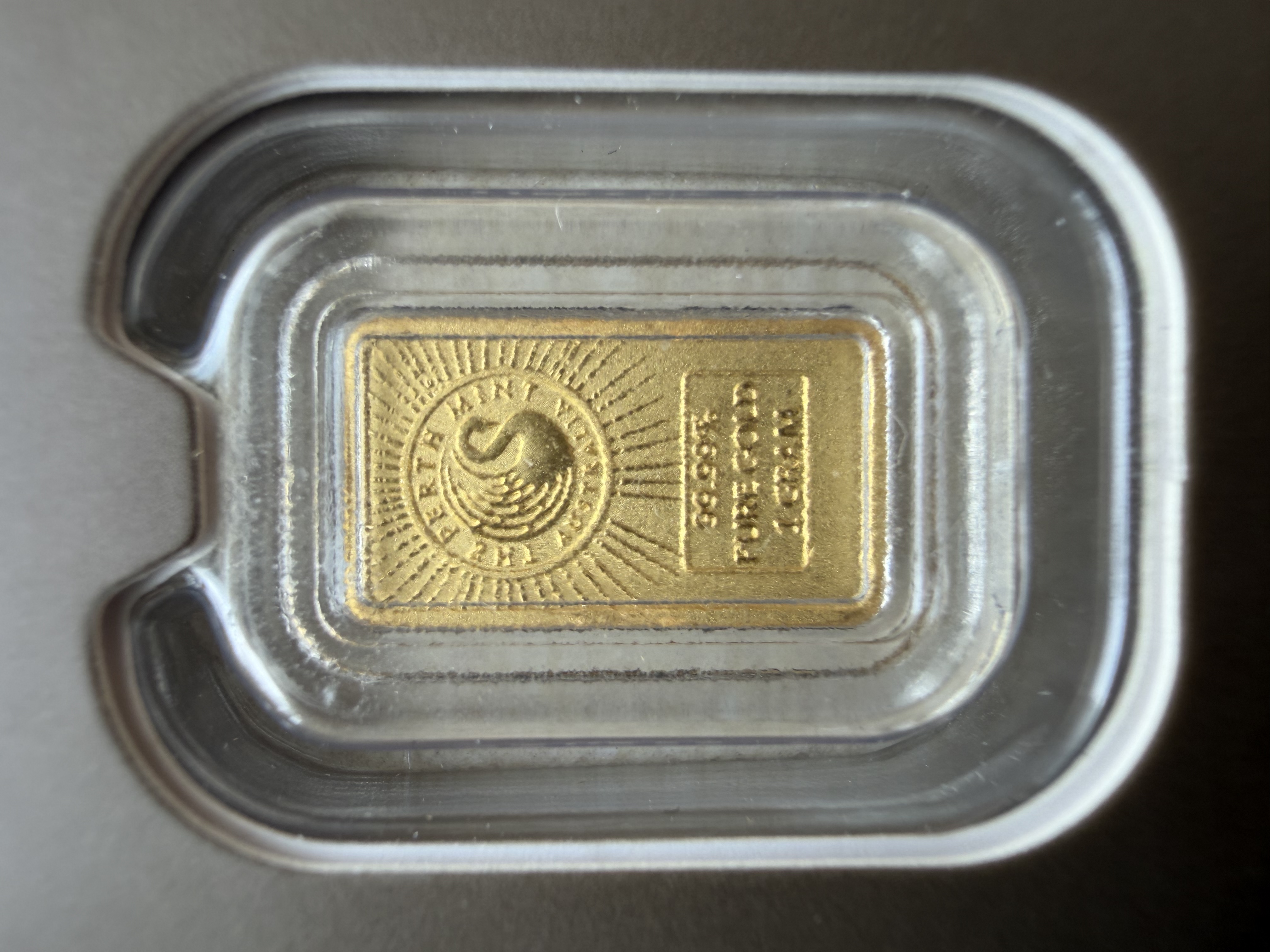 PERTH MINT Dune 1g 🇦🇺 Australia Limited Gold Bar Emas 999.9 with Sleeve 澳洲电影沙丘沙虫限量金条