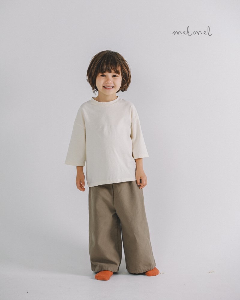 Melmel | wide pants (Beige 95-105)