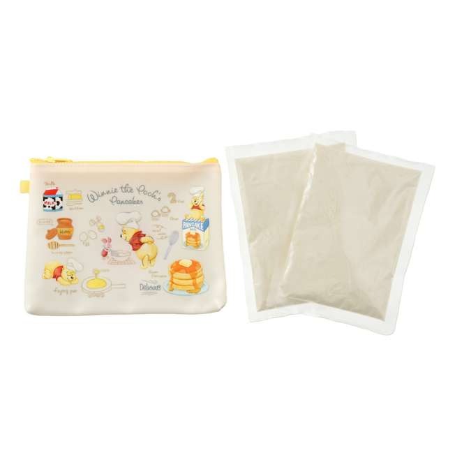 [訂購] [JDS] POOH HUNNY DAY 2026 | PANCAKE 粉 連 POUCH｜ 約 縦15.5×横20×厚み2.5(cm) {TF260722}