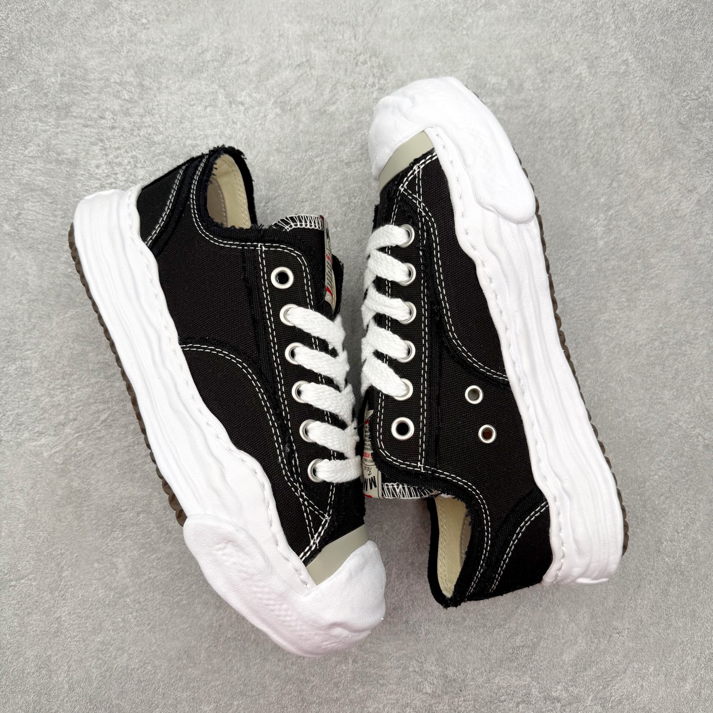 Maison Mihara Yasuhiro MMY "Hank" OG Sole Canvas Low-top Sneaker