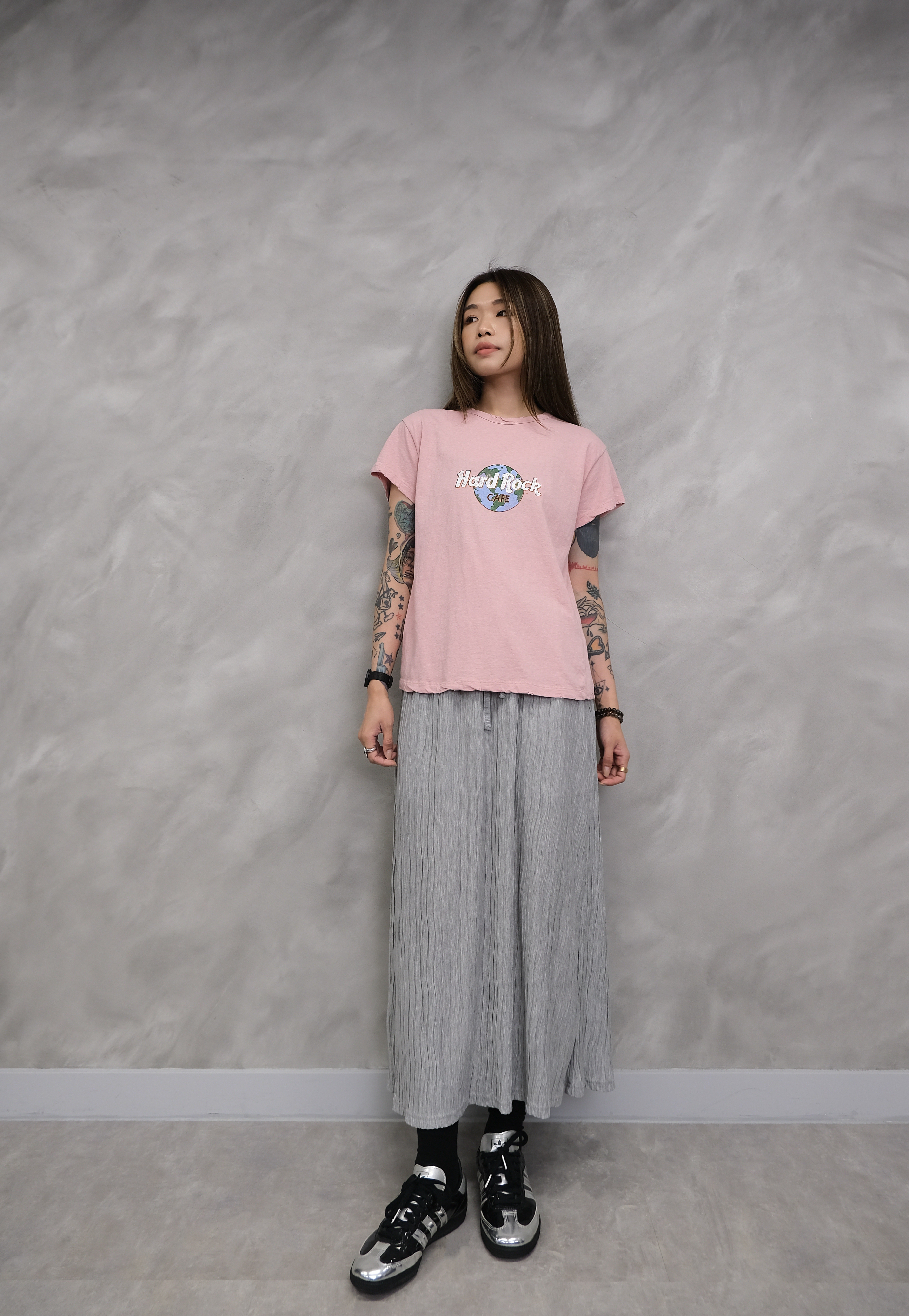 （預購優惠) Hard rock printed tee #top150